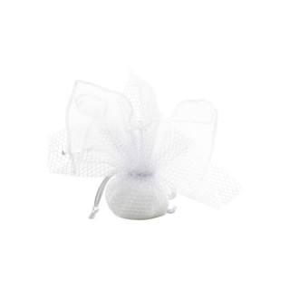 Fazzoletto bianco con tiranti