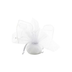 Fazzoletto bianco con tiranti