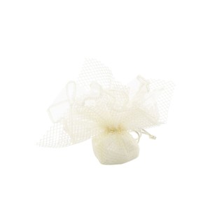 Fazzoletto crema con tiranti