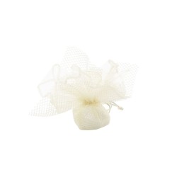 Fazzoletto crema con tiranti