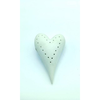 Cuore in porcellana biscuits a led sant'etienne 14x5 cm |…