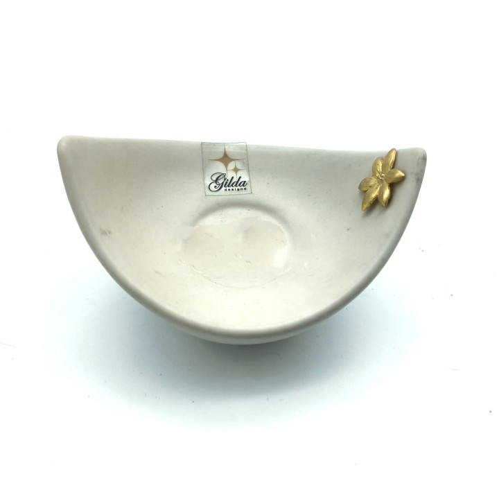 Portacandela temperato gilda design crema 9x11 cm |…