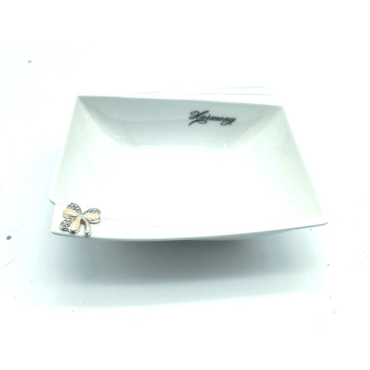 Ciotola svuotatasche harmony con farfalla 14x12x4 cm |…