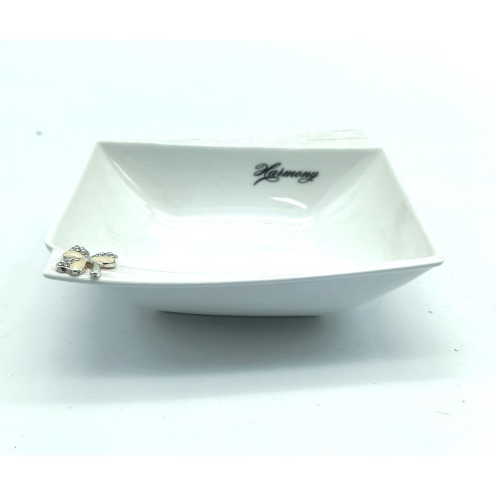 Ciotola svuotatasche harmony con farfalla 14x12x4 cm |…