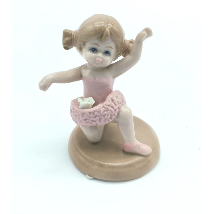 Ballerina in ginocchio porcellana harmony 9 cm | CarinCasa