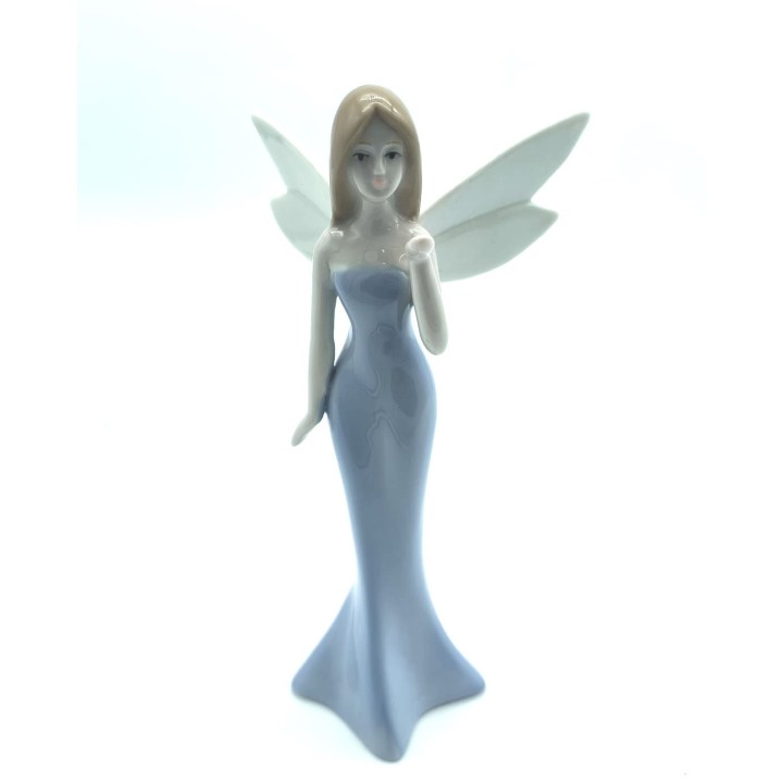 Fatina porcellana 18 cm con ali settimo cielo | CarinCasa