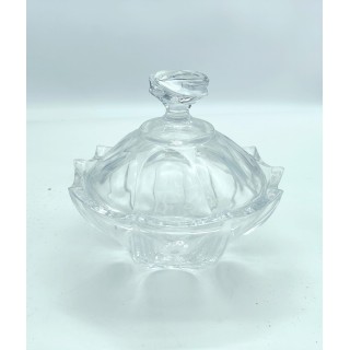 Scatola contenitore vetro cristallino 18x18 cm harmony |…