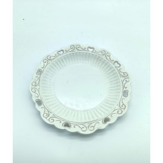 Piatto torta heart melograno 17 cm | CarinCasa