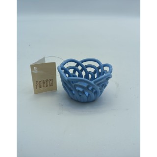 Rotondo mignon portacandele cm 10x3 arcobaleno | CarinCasa