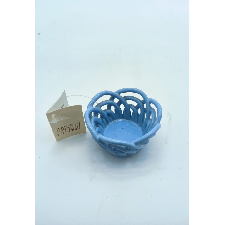 Rotondo mignon portacandele cm 10x3 arcobaleno | CarinCasa