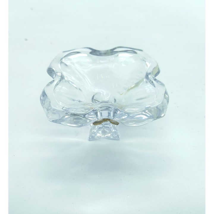 Scatola fiore vetro con applicazione farfalla 10x7 cm…