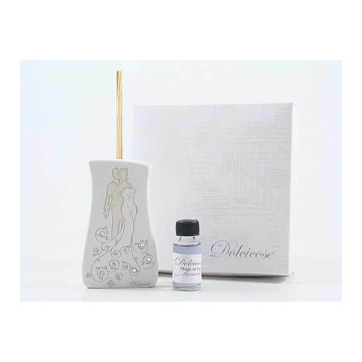 Martina profumatore sposi skyline 7x12 cm dolcicose |…