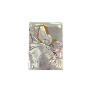 Madonna del ferruzzi 13x18 cm con retro in legno polvere…