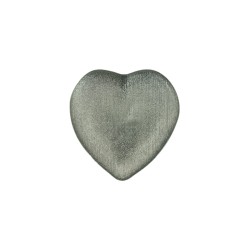 Cuore argento 19x18 cm