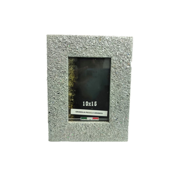 Portafoto graniglia legno schienale lux 10x15 cm | CarinCasa