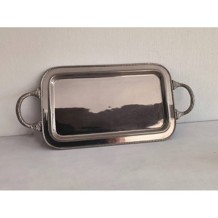 Vassoio rettangolare in silver piccolo 18.5x40 cm |…