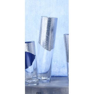 Vaso sbieco fusione egizia Paola Navone 10x39,5 cm |…