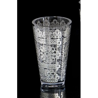 Vaso conico valencienne 15x25 cm Egizia | CarinCasa