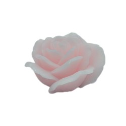 Candela rosa led 10 cm