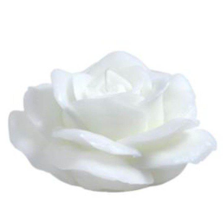 Candela rosa led 11 cm bianca | CarinCasa