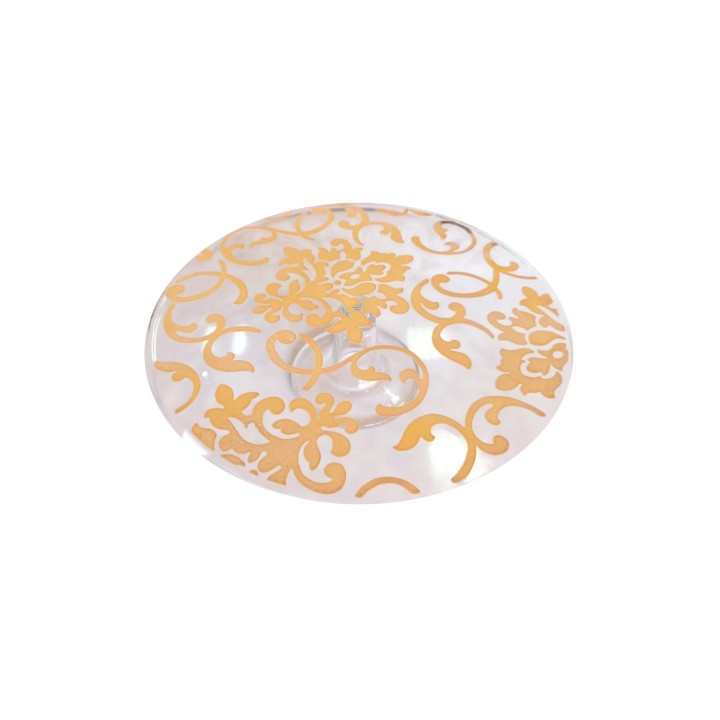 Piatto torta fontainebleau oro | CarinCasa