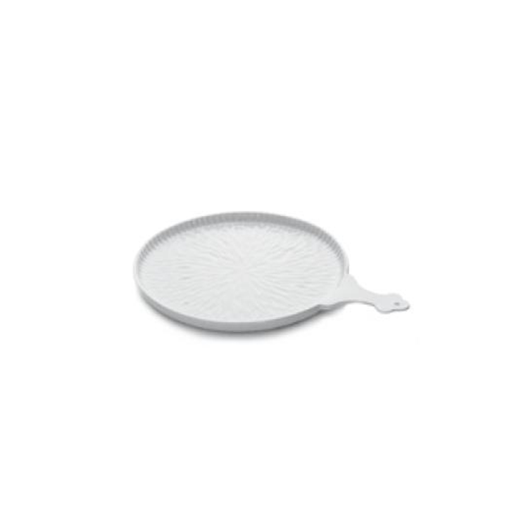 Mythos skin tagliere rotondo cm 30x22 bianco fade |…