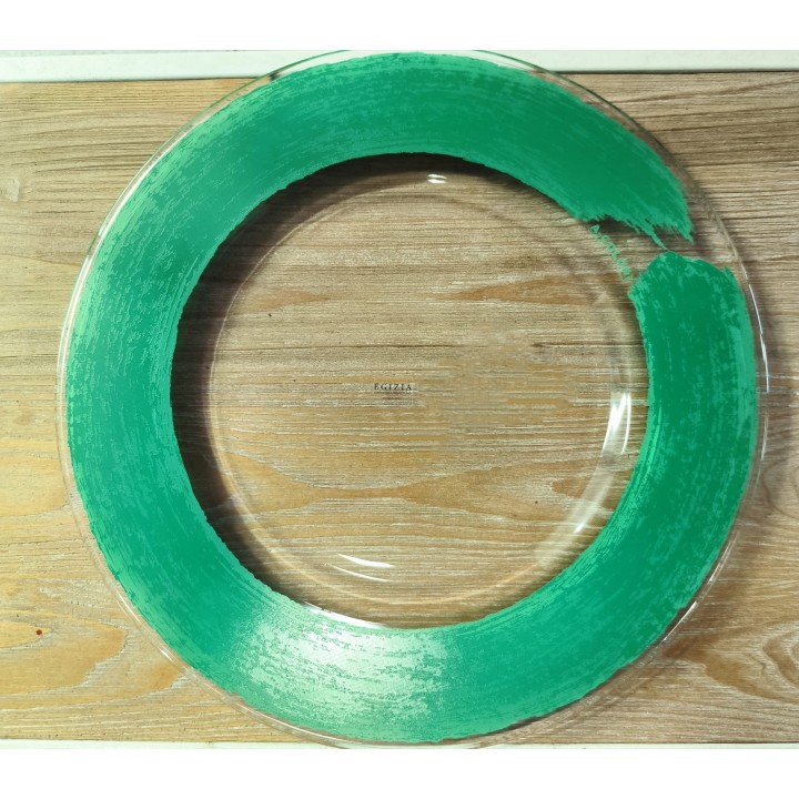 Sottopiatto verde 35 cm Egizia | CarinCasa