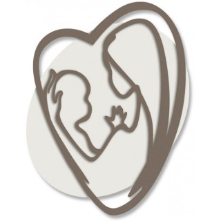 Capezzale Madonna con bimbo 50x65 cm | CarinCasa