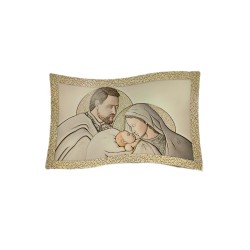 Capezzale Sacra famiglia Mosaico - flag 58x84 cm petramara