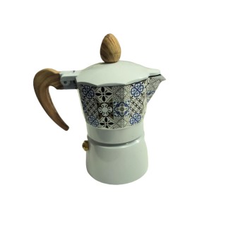 Caffettiera 1 tazza tiles 9 cm giftbox madrhelen | CarinCasa