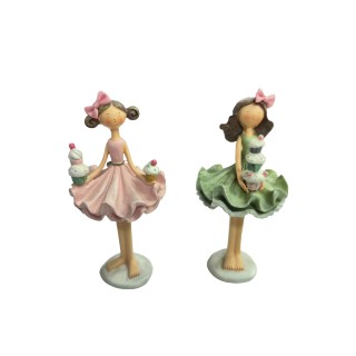 Ballerina dolcetto resina cm 16 | CarinCasa