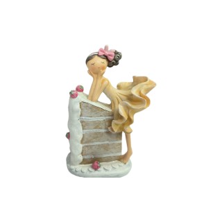 Ballerina dolcetto resina cm 17 box madrhelen | CarinCasa