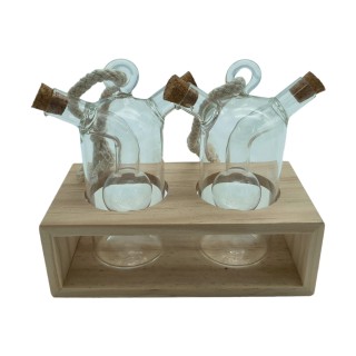 Coppia oliere con base | CarinCasa