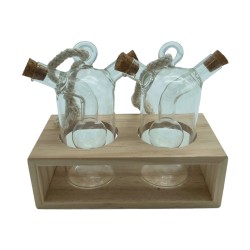 Coppia oliere con base