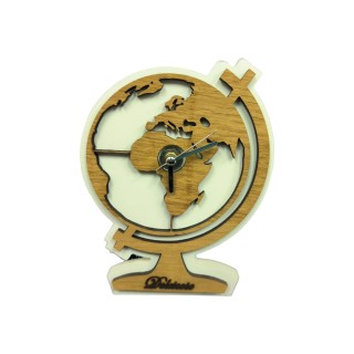 Auda orologio mappamondo dolcicose 15x12 cm | CarinCasa