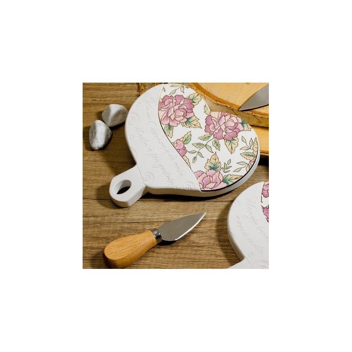 Andrea tagliere 15x15 cm fiori "mangia" dolcicose |…