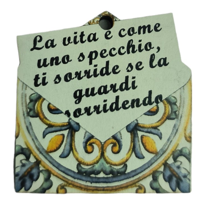 Deruta applicazione maiolica "la vita" | CarinCasa