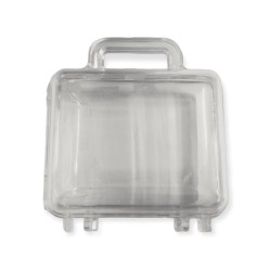 Valigia plastica 7x8 cm