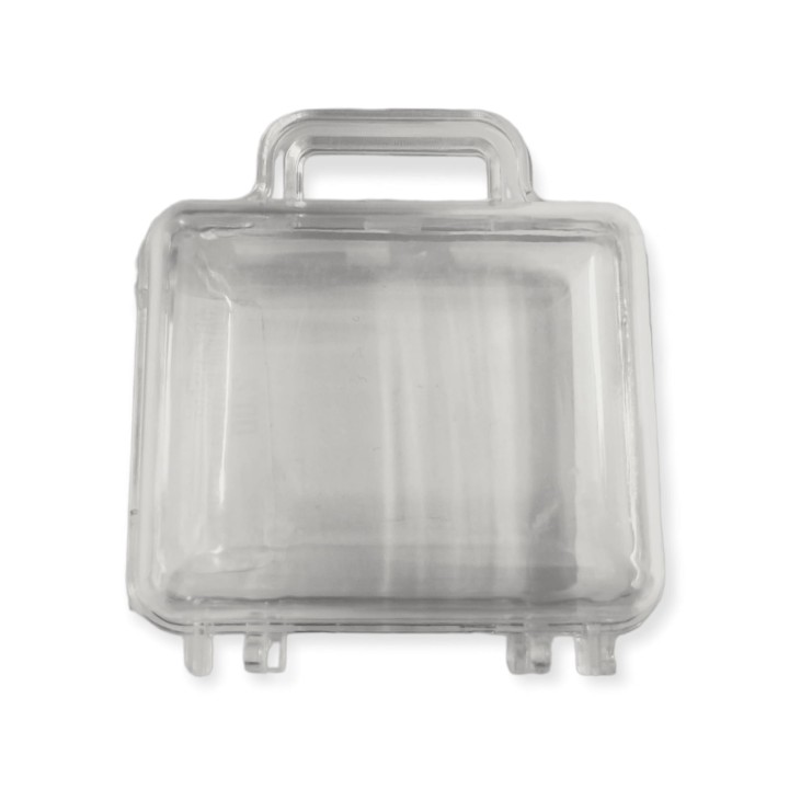 Valigia plastica 7x8 cm | CarinCasa