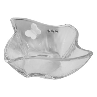 Ciotola sagomata cristallino 8,5x8,5x5,3 cm | CarinCasa