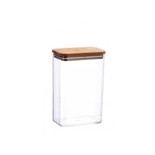 Contenitore con coperchio in legno 14,5x9x21,5 cm |…