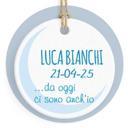 tag nascita vuota da personalizzare