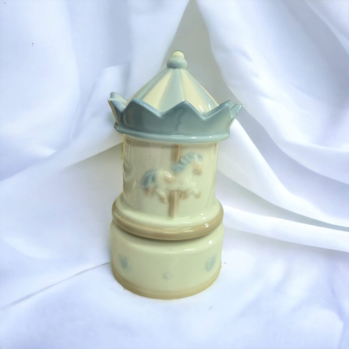 Carillon Giostrina harmony celeste con cavallucci 9x26 cm |…