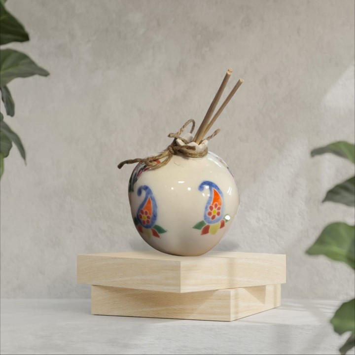 Profumatore artigianale melograno dipinto a mano incluso di…