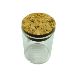 Barattolo con tappo in sughero 4,5x6 cm - 45x60 mm