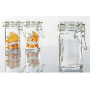 Barattolo in vetro con chiusura ermetica H2799 Kharma…