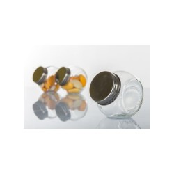 Barattolo 100 ml con tappo ad avvitamento 6 cm