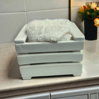 Cassetta in porcellana con lavette AD emozioni 11x8x8 cm |…