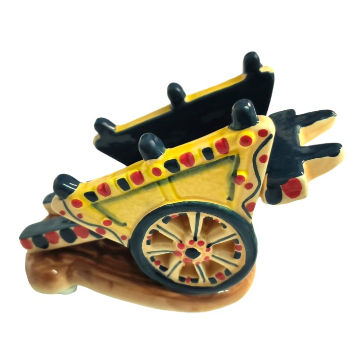 Carretto siciliano Ceramica assortito nei colori 14,5x11 cm…