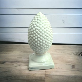 Pigna bianca 7x15 cm harmony | CarinCasa